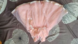 Kids Peach Colour Frock