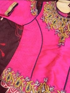 Elegant Navy Blue Lehenga Choli