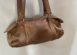 Brown Leather Handbag