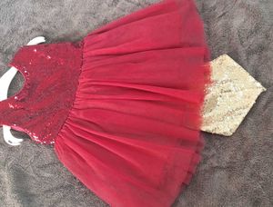 Bow Embellished Party Dress Comes  With HEADBAND
