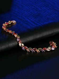 Yellow Chimes Alloy Zircon Rhodium Bracelet
