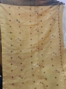 Elegant Embroidered Saree