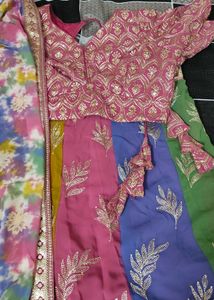 Colorful Lehenga Choli Set