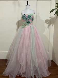 Elegant pastel Gown