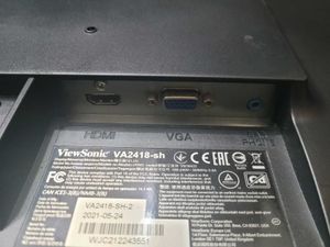 ViewSonic VA2418-sh 24-inch Full HD IPS Monitor