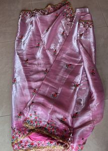 New Jimmy Choo Pink Saree