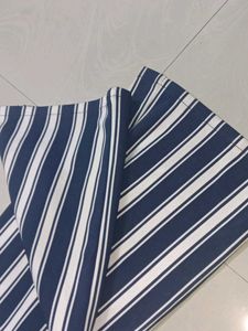Navy Blue And White Pants