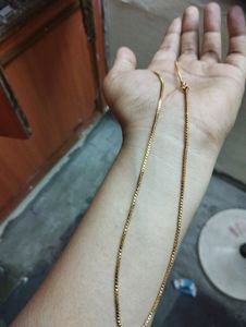 18k Played Gold Chain Non Tarnish