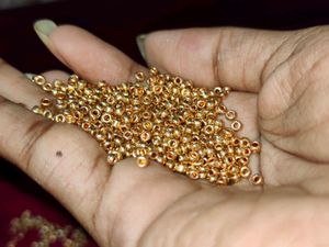 Golden Sugar Beads