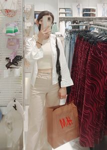 H&amp;M Beige Tank Top