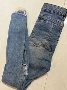 Ripped Denim Jeans