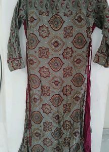 Floral Print Kurta