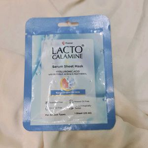 Garnier &amp; Lacto Calamine Sheet Masks