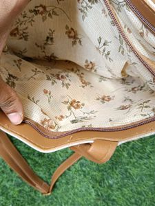 Beautiful Floral Bag Without Zip