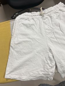 Casual White Shorts
