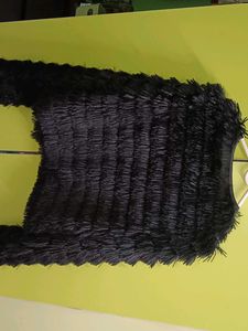Black Faux Fur Jacket