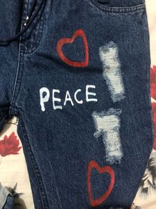Ankle Length Mom Jeans.