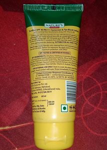 Nature&#39;s Essence Sunscreen &amp; Tan Block Lotion