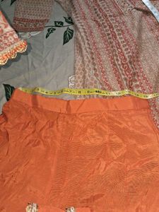 Beautiful 😍 Cotton Plazo Designer Suit
