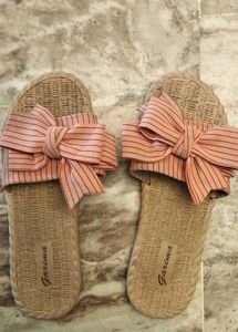 Cute Bow Tie Flip Flops