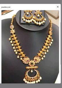 Chandhbali Necklace Set