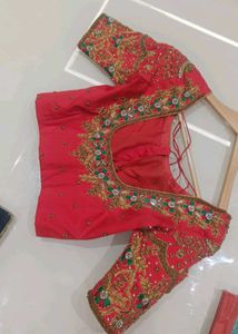 Magam worked Bridal Blouse