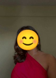 Red One-Shoulder Dress
