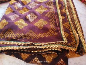 Newly Coffee Brown Odhni