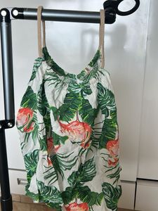 Tropical Print Tank Top