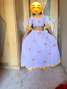 Lilac Lehenga Choli Set