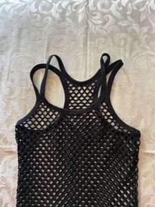 Fishnet Tank Top