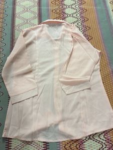 Peach Button-Down Shirt