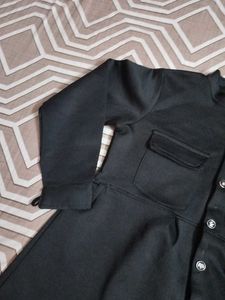 Black Button-Up Jacket
