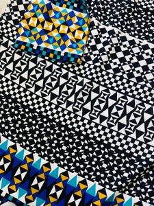 AND Geometric Print Dress