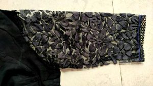 Black Net Blouse