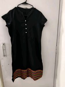 Elegant Black Kurta