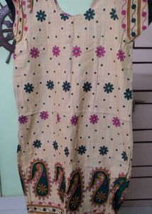 Floral Print Kurta