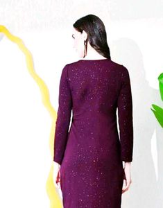 Stylish Purple Sparkle Top