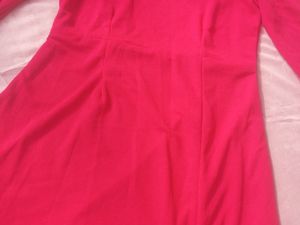 Hot Pink Magenta Dress