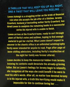 Verity by Colleen Hoover