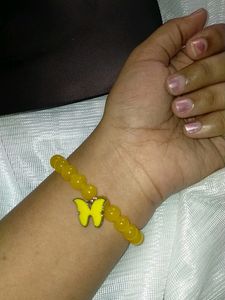 Yellow Butterfly Bracelets ✨
