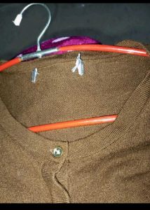 Korean Style Brown Cardigan