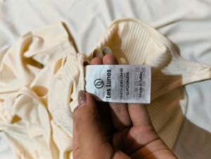 The Zoey Bodysuit (Oat Milk Color)