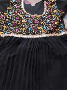 Black Embroidered Salwar Kameez