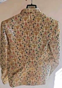 Floral Embroidered Bandhgala Jacket