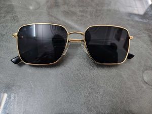Gold Square Sunglasses
