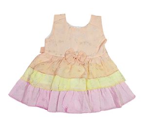 Cute Pink Ruffled Dress