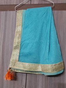 Sea Blue Dupatta