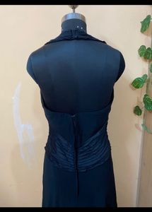 Elegant Black Midi Dress