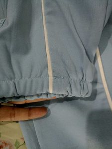 Blue Track Pants